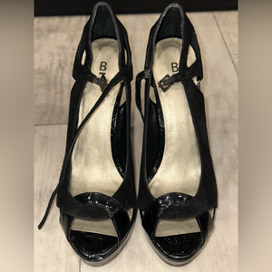 Bakers heels with‎ leather upper